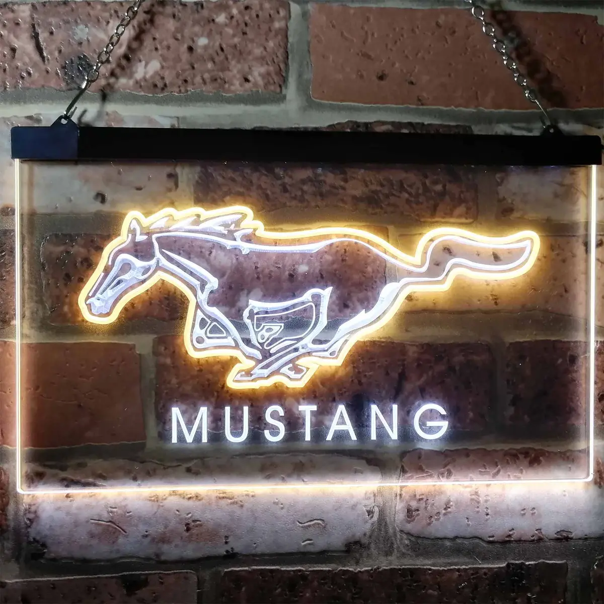 Mustang Ford Horse Car Bar Led Neon Sign 11