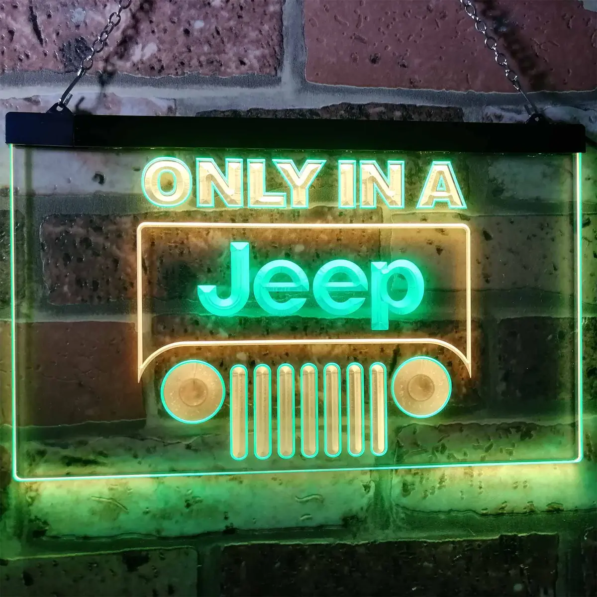 Jeep Only In A Jeep Car Neon-Like Led Sign 4