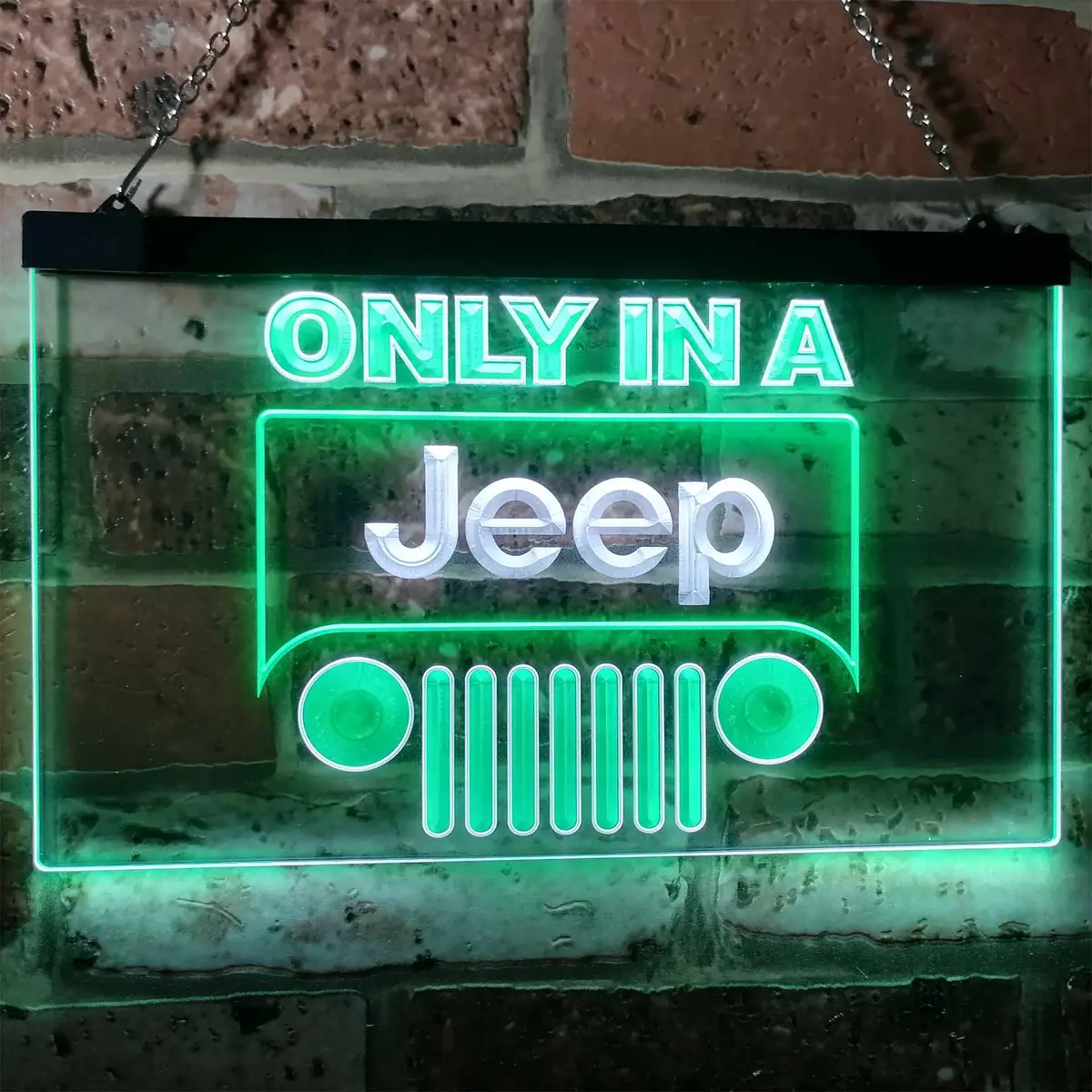 Jeep Only In A Jeep Car Neon-Like Led Sign 5