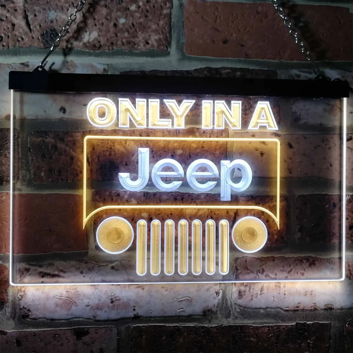 Jeep Only In A Jeep Car Neon-Like Led Sign 6