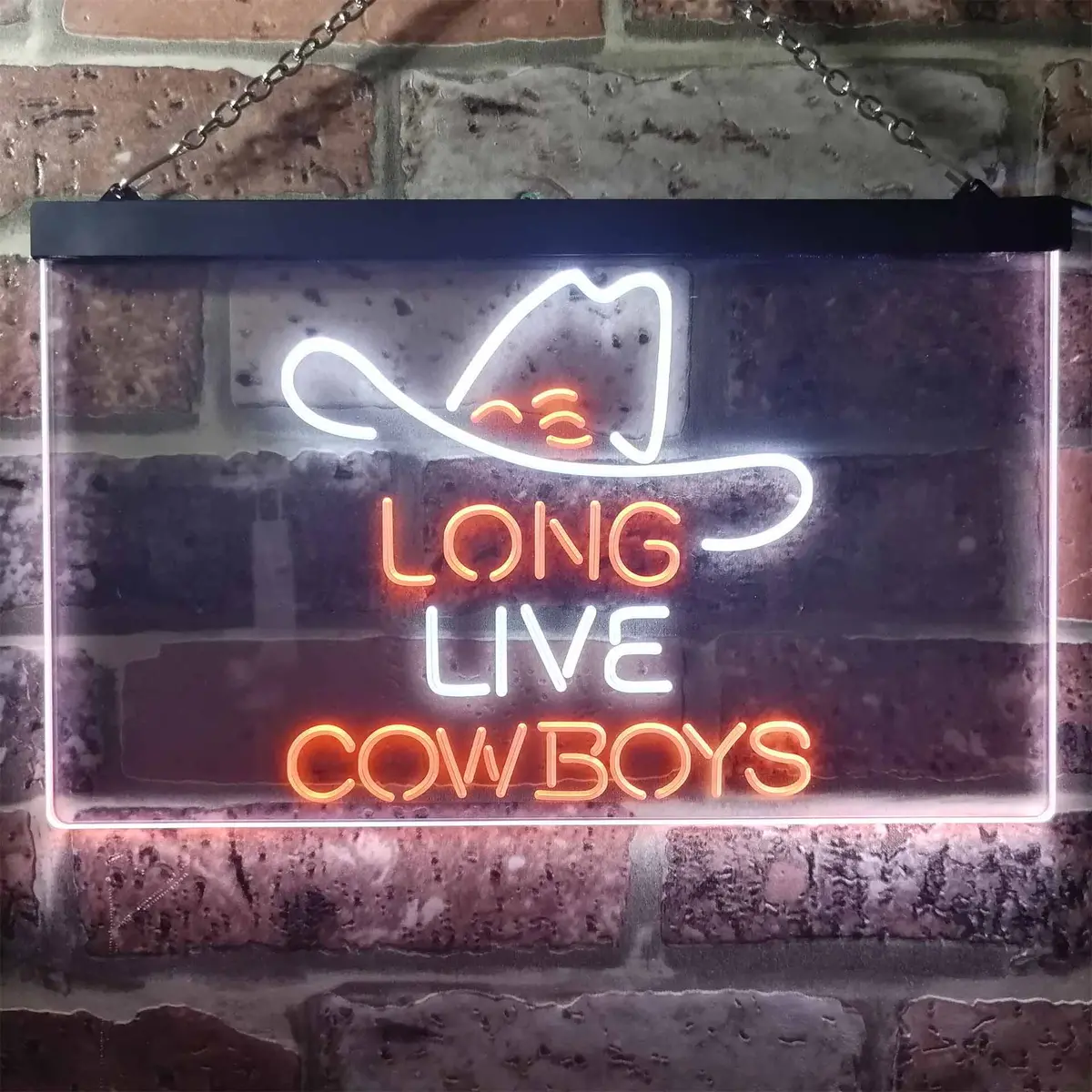 Long Live Cowboys Wranglers Led Neon Sign 1