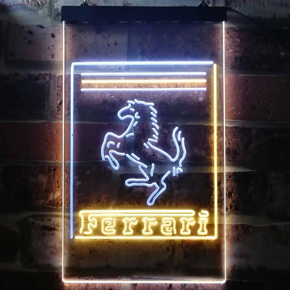 Ferrari Sport Car Led Neon Sign 1