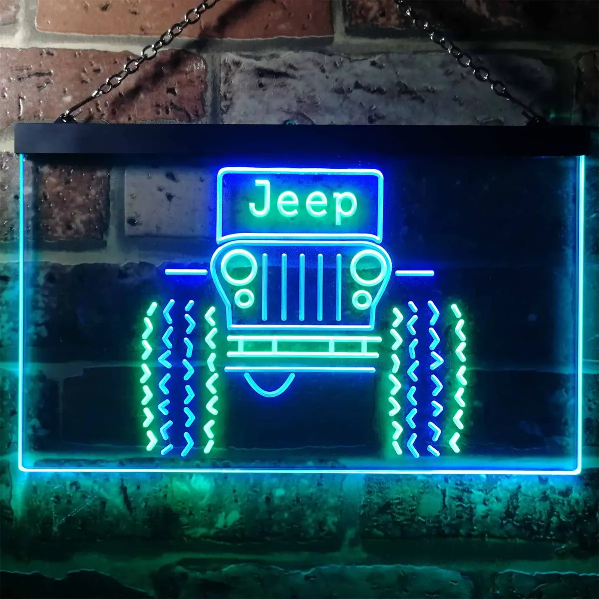 Jeep Only In A Jeep Led Neon Sign, Garage Sign 6
