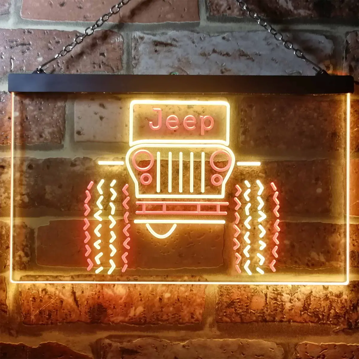Jeep Only In A Jeep Led Neon Sign, Garage Sign 5