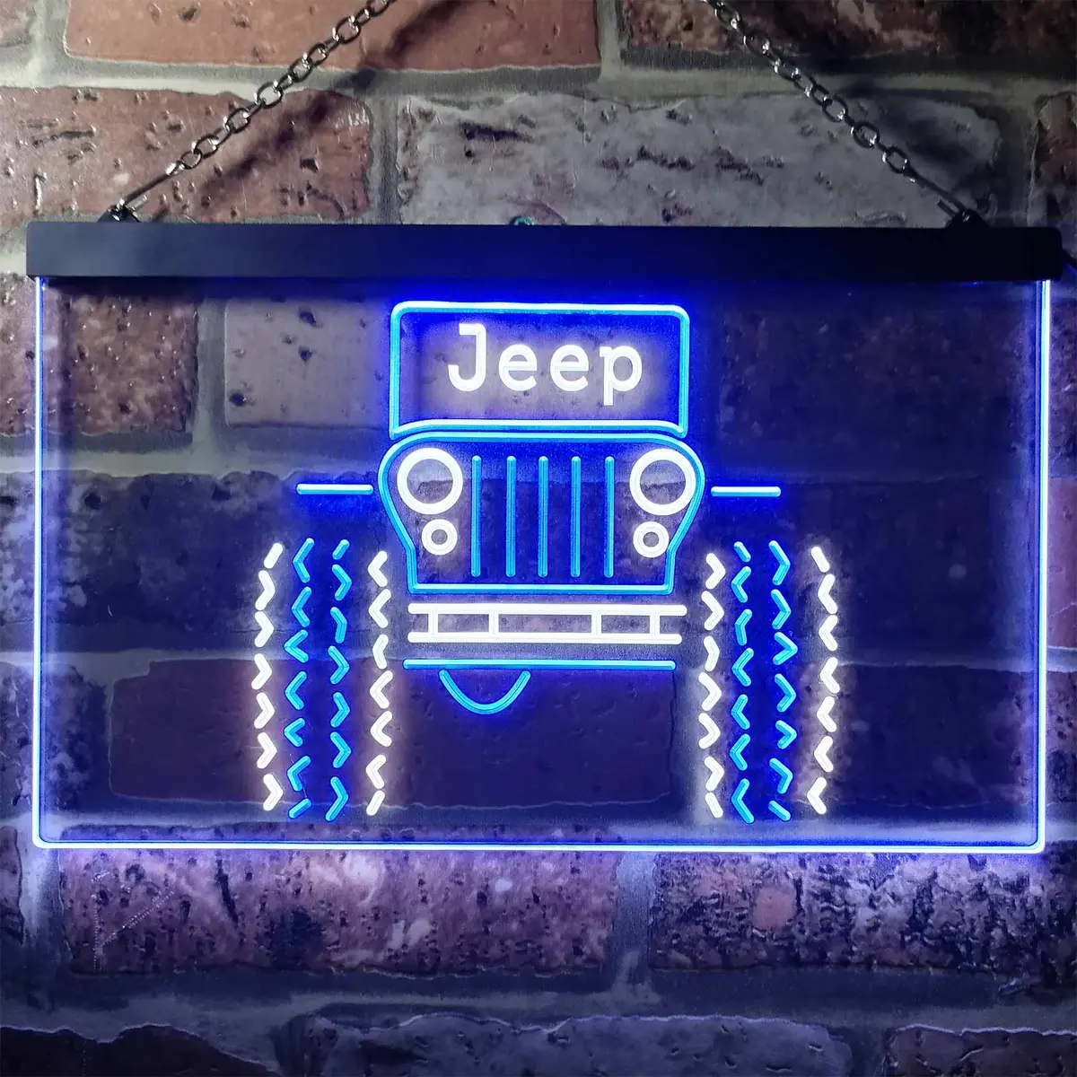 Jeep Only In A Jeep Led Neon Sign, Garage Sign 8