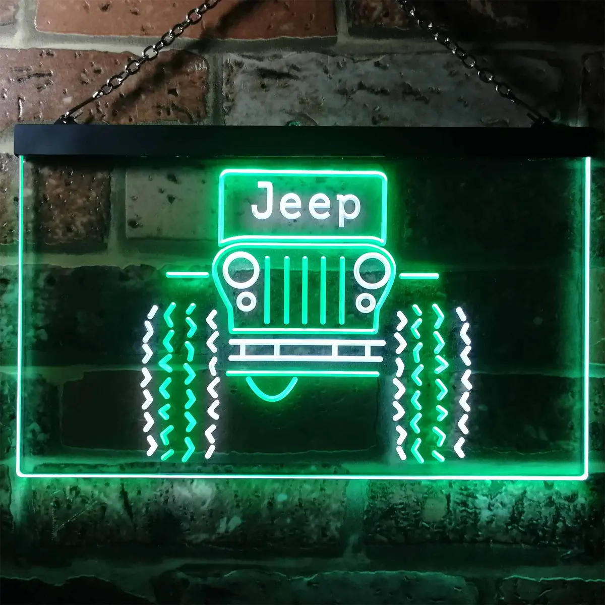 Jeep Only In A Jeep Led Neon Sign, Garage Sign 13