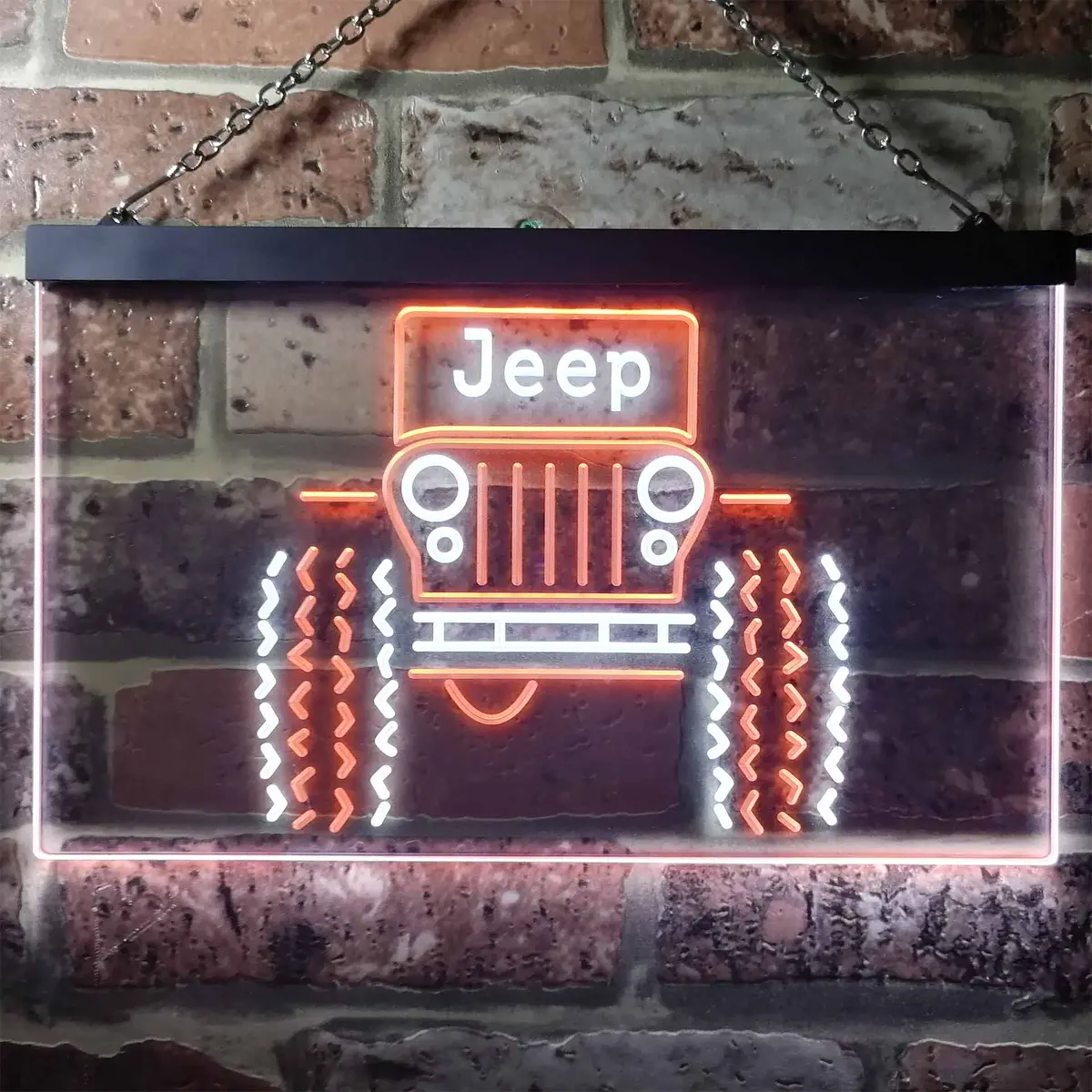 Jeep Only In A Jeep Led Neon Sign, Garage Sign 1