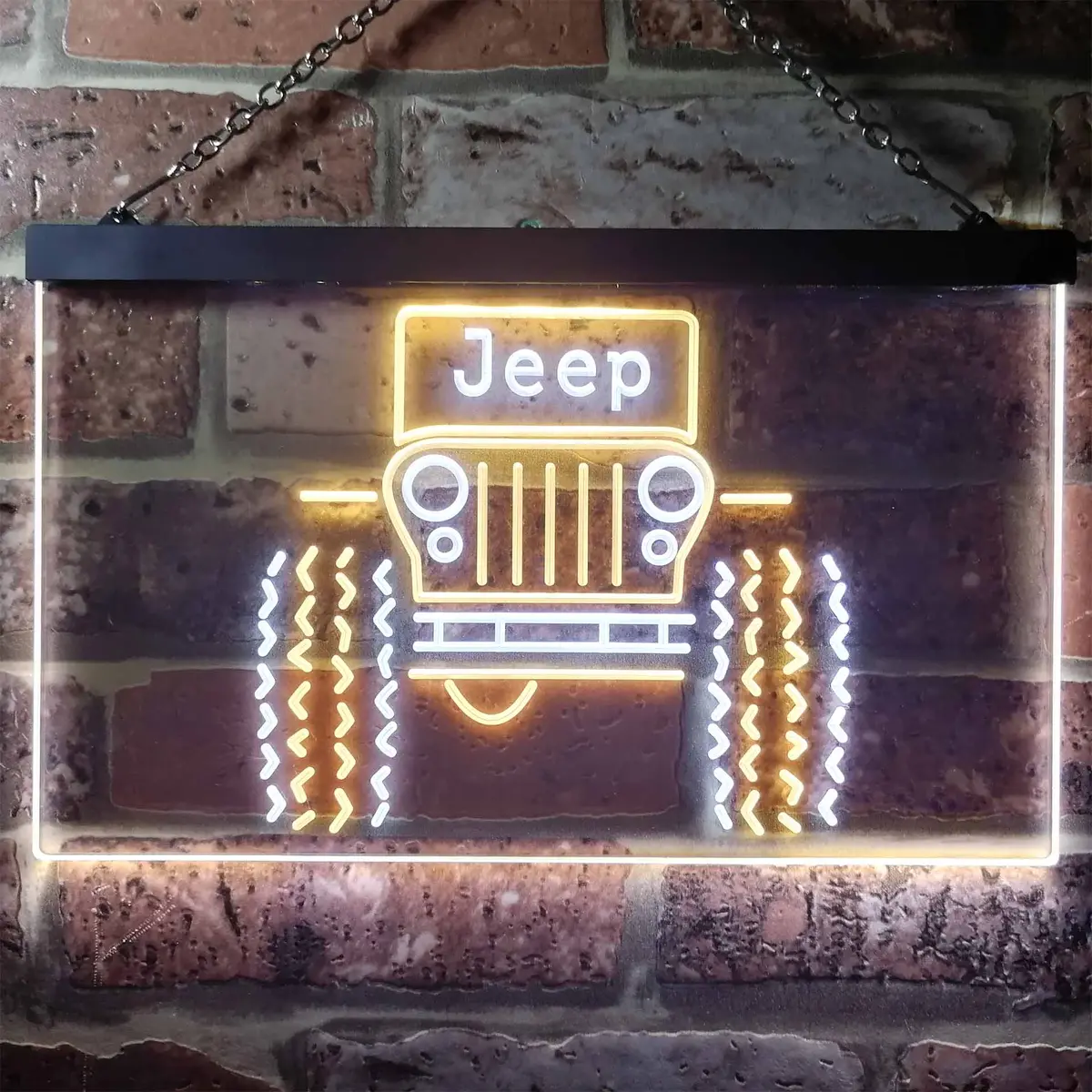 Jeep Only In A Jeep Led Neon Sign, Garage Sign 11
