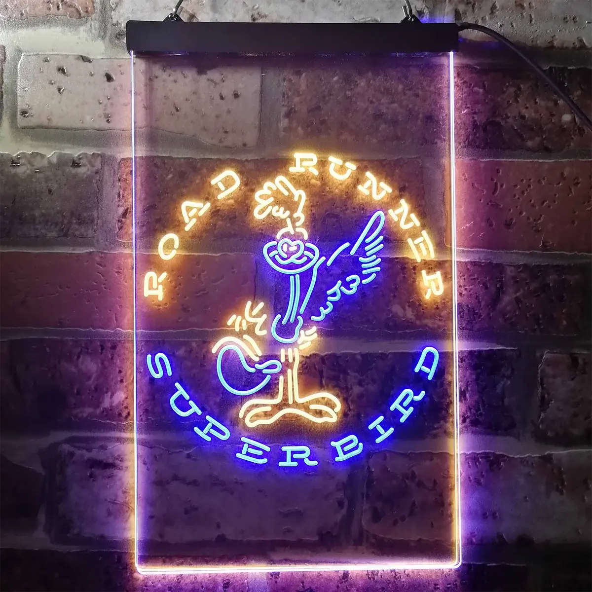 Road Runner Super Bird Car Auto Led Neon Sign 7