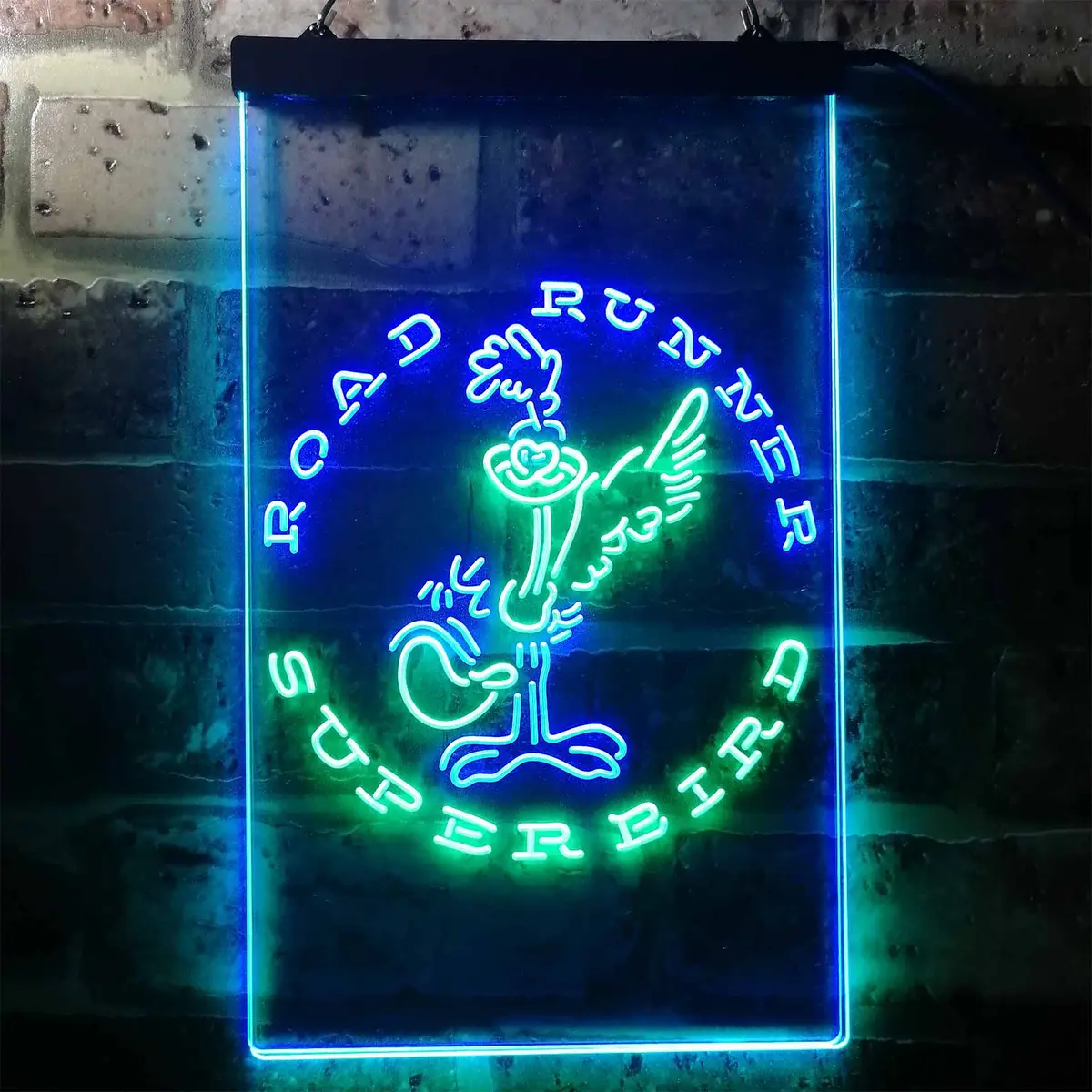 Road Runner Super Bird Car Auto Led Neon Sign 8