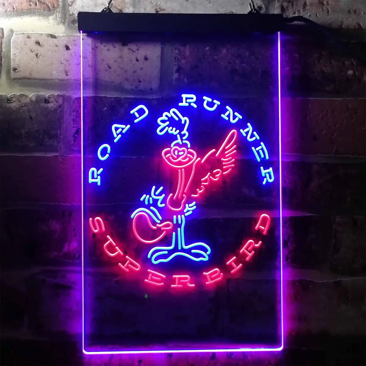 Road Runner Super Bird Car Auto Led Neon Sign 12