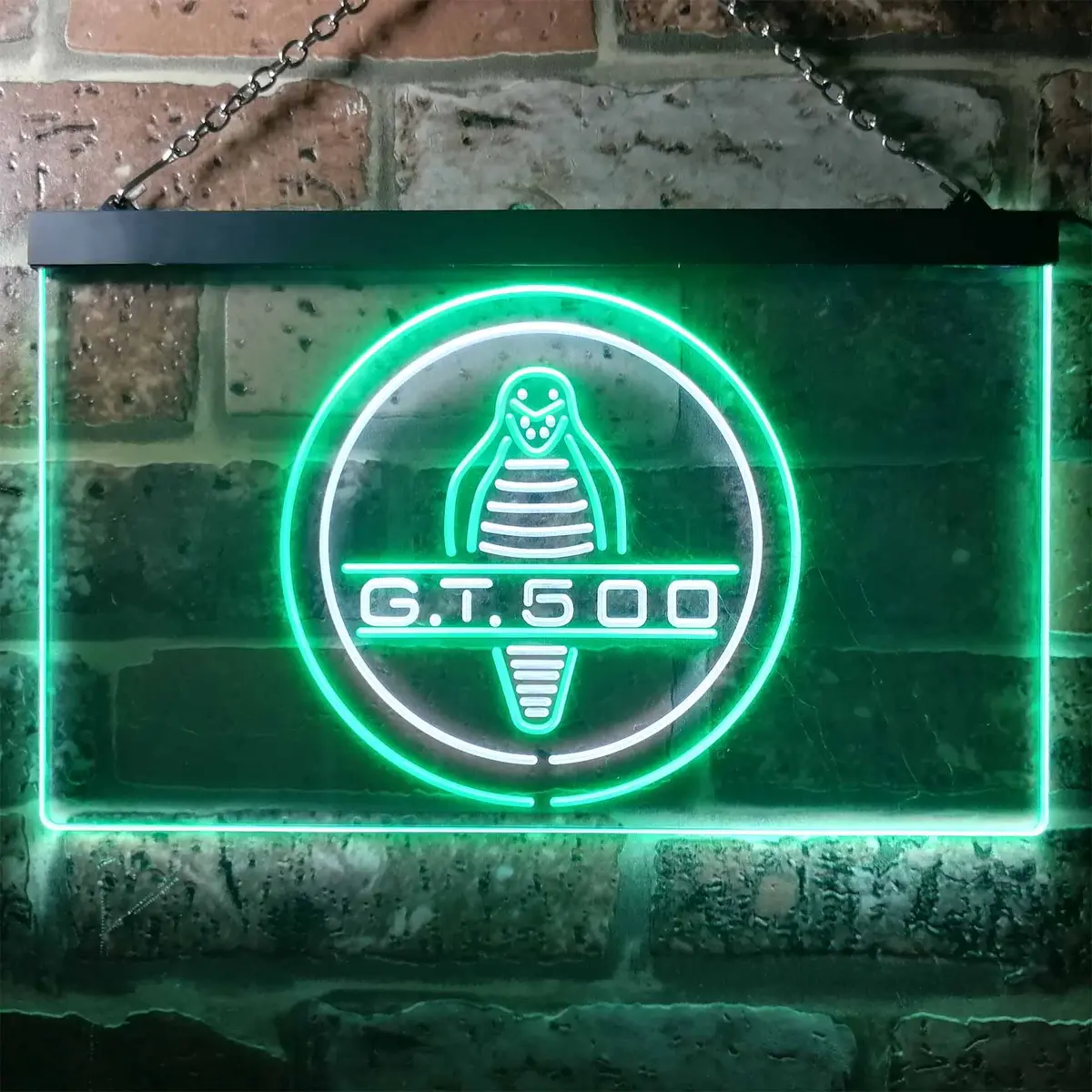 Ford Mustang Shelby Cobra Gt 500 Neon-Like Led Sign 1