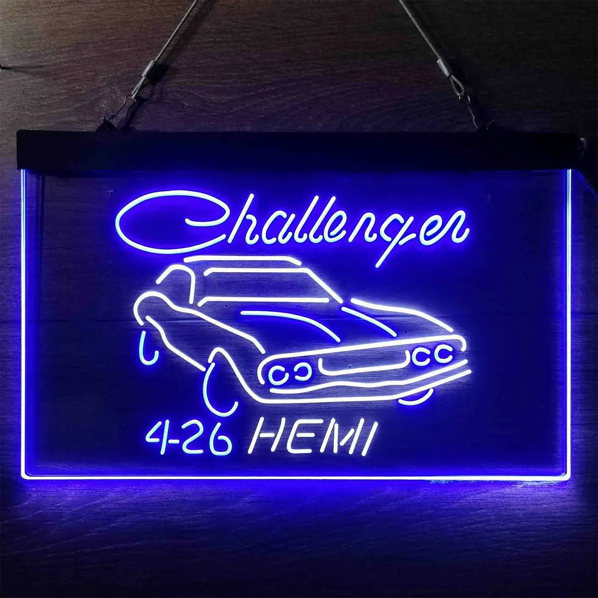 Challenger Dodge 426 Hemi Neon-Like Led Sign 1