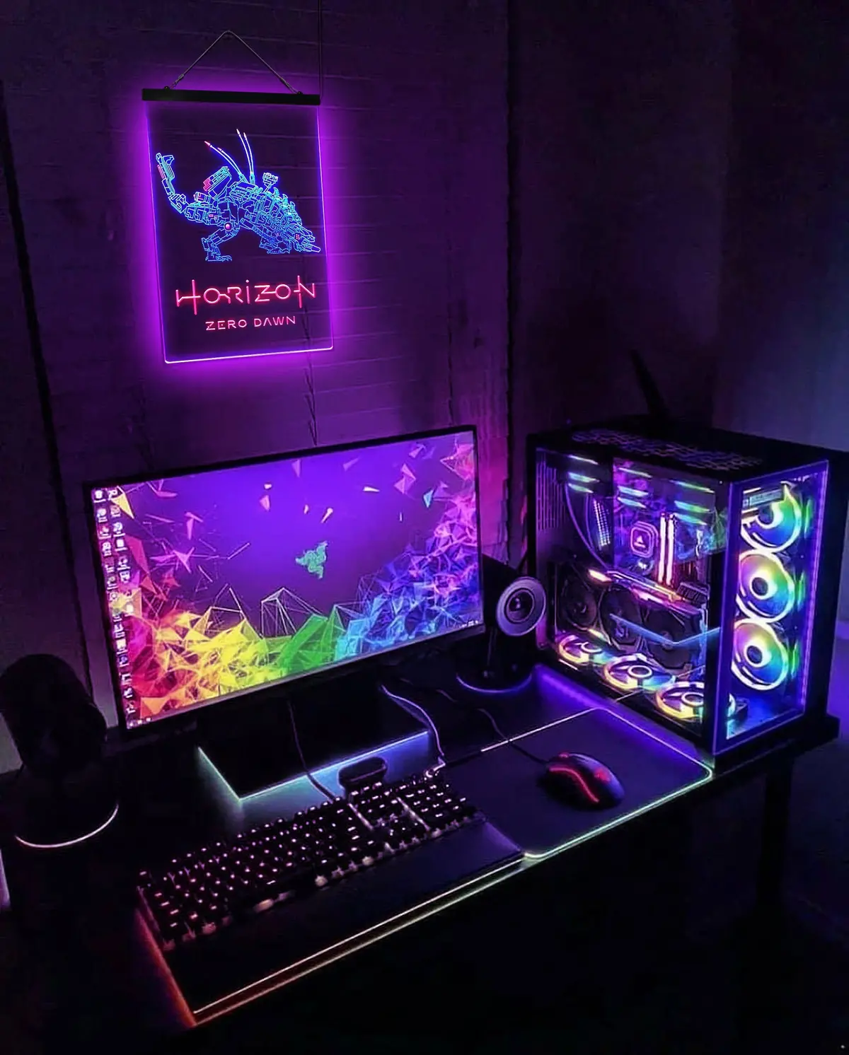 Horizon Zero Dawn Thunderjaws Game Room Neon Light Led Sign 2