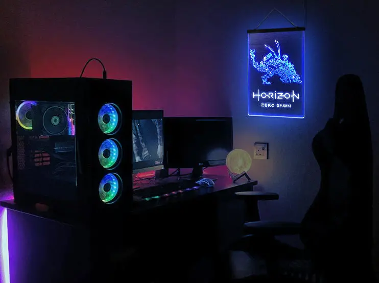 Horizon Zero Dawn Thunderjaws Game Room Neon Light Led Sign 3