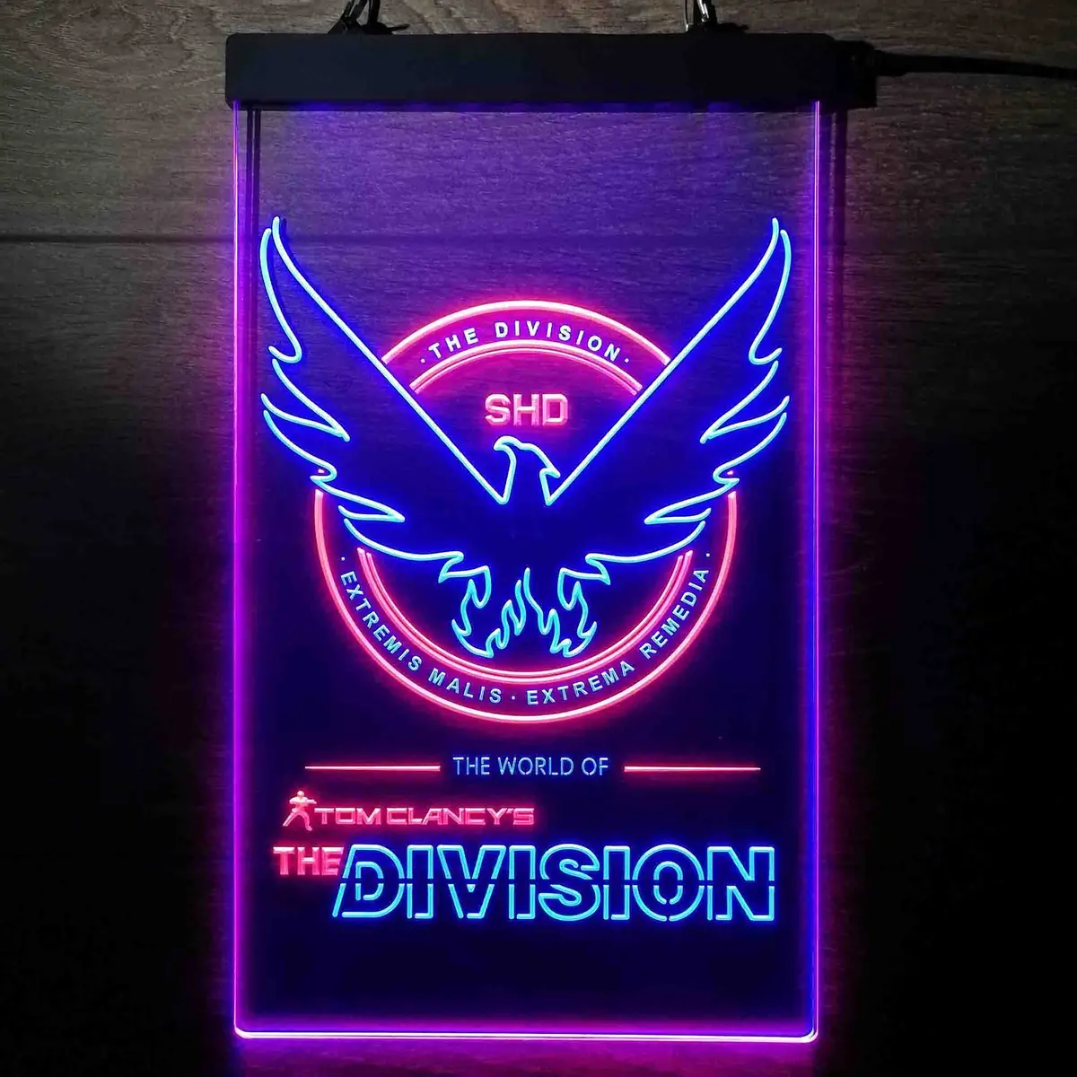 Tom Clancy's The Division Game Room Neon Light Led Sign 1