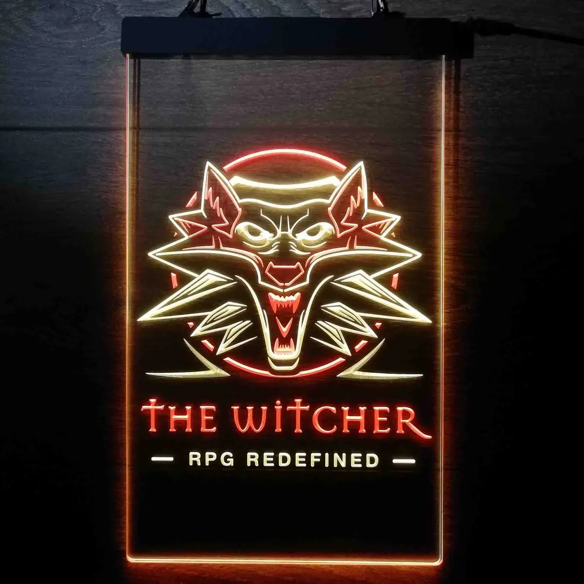 The Witcher 3 Game Geralt Game Room Neon Light Led Sign 1