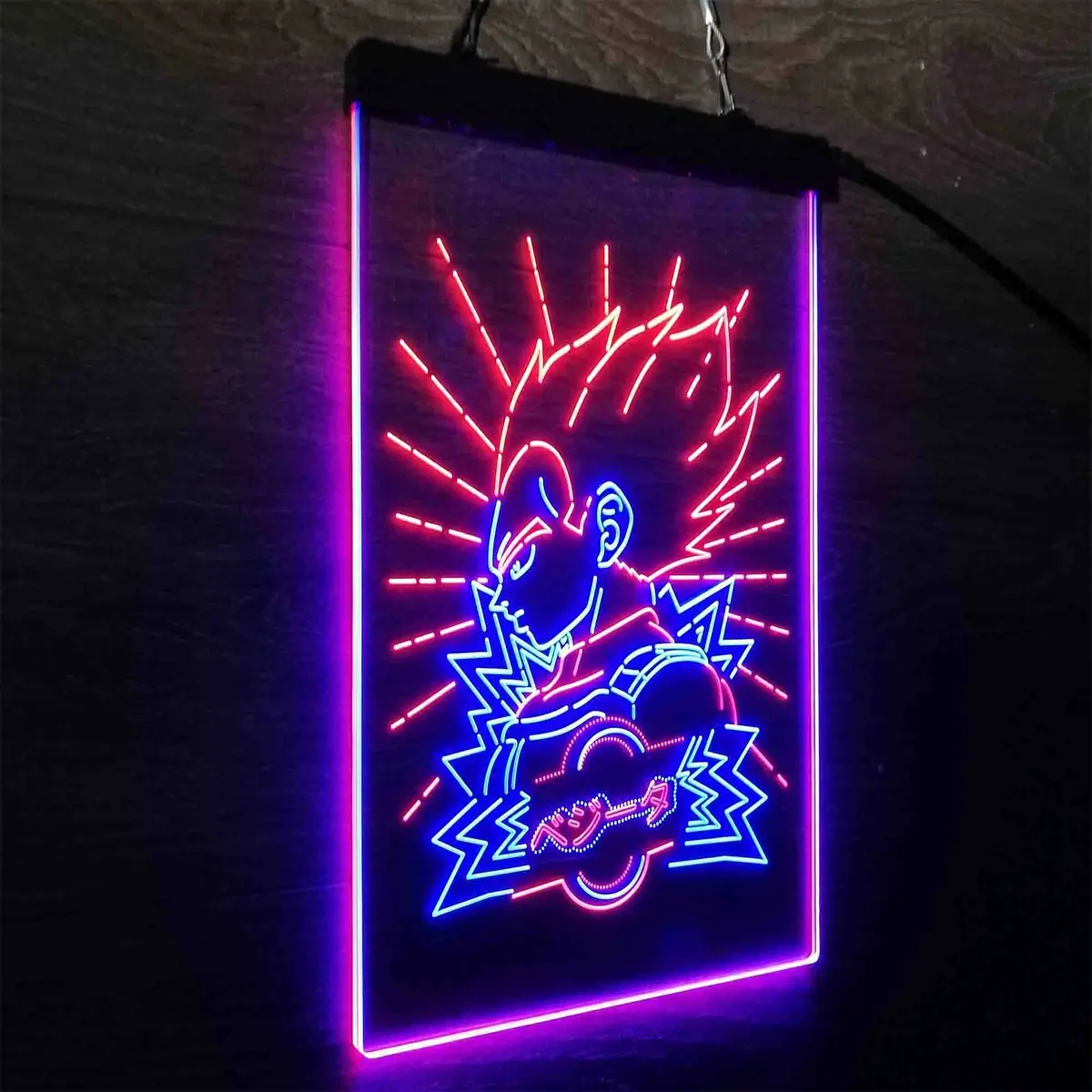 Dragon Ball Vegeta Super Saiyan Neon Led Sign 2