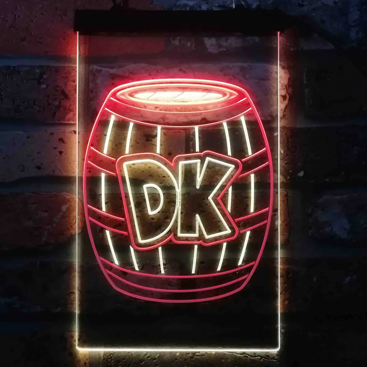 Donkey Kong Barrel Neon Led Sign 11