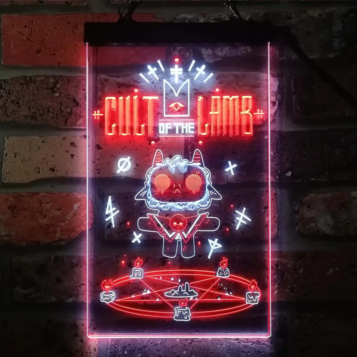 Cult Of The Lamb Neon Led Sign 10