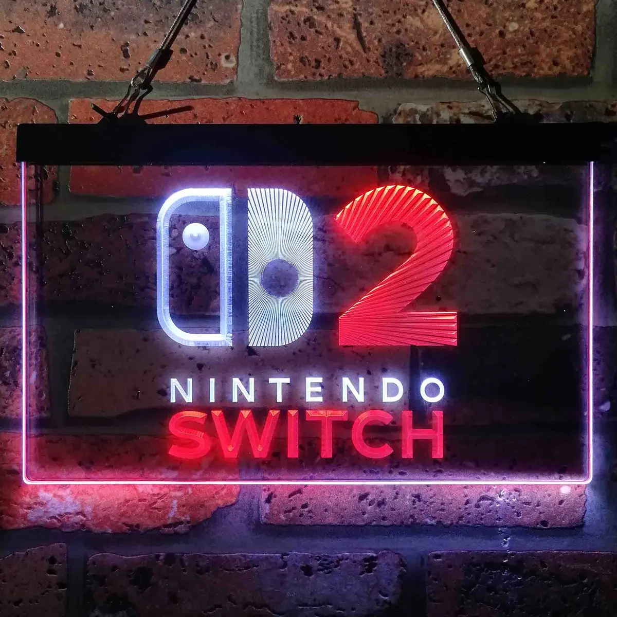 Nintendo Switch 2 Neon Light Sign for Gaming Setup - Image 8