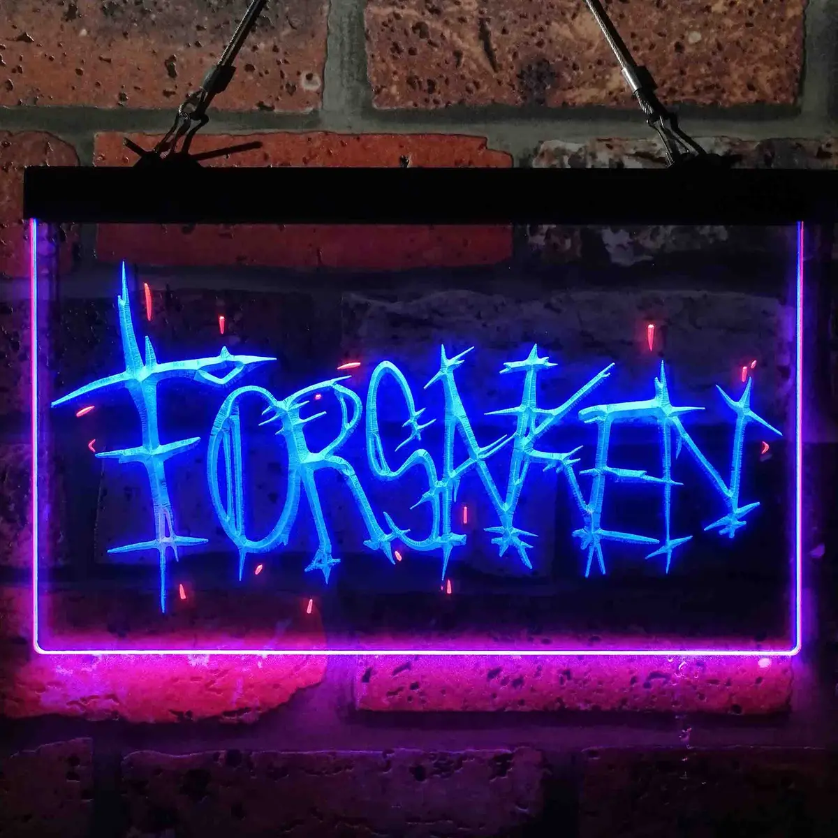 Forsaken-Themed Neon LED Sign for Roblox Fans