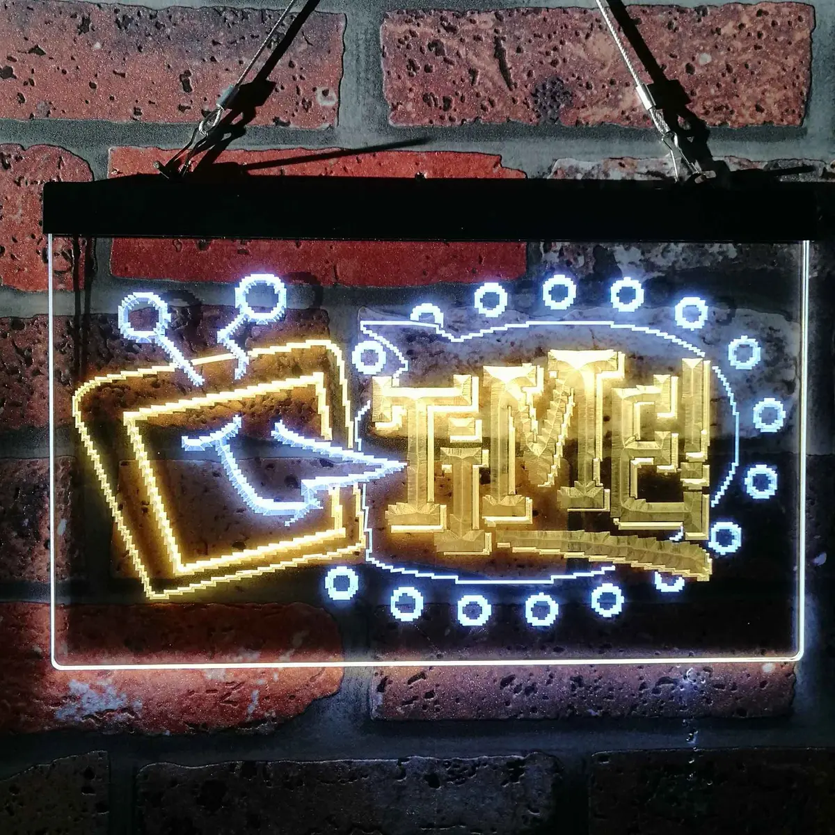 Deltratune Tenna Tv Time Neon Led Sign 1