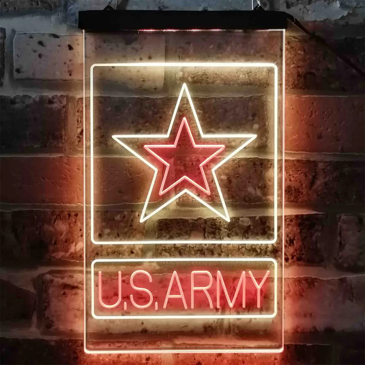 U.S. Army Star Neon-Like Led Sign 1