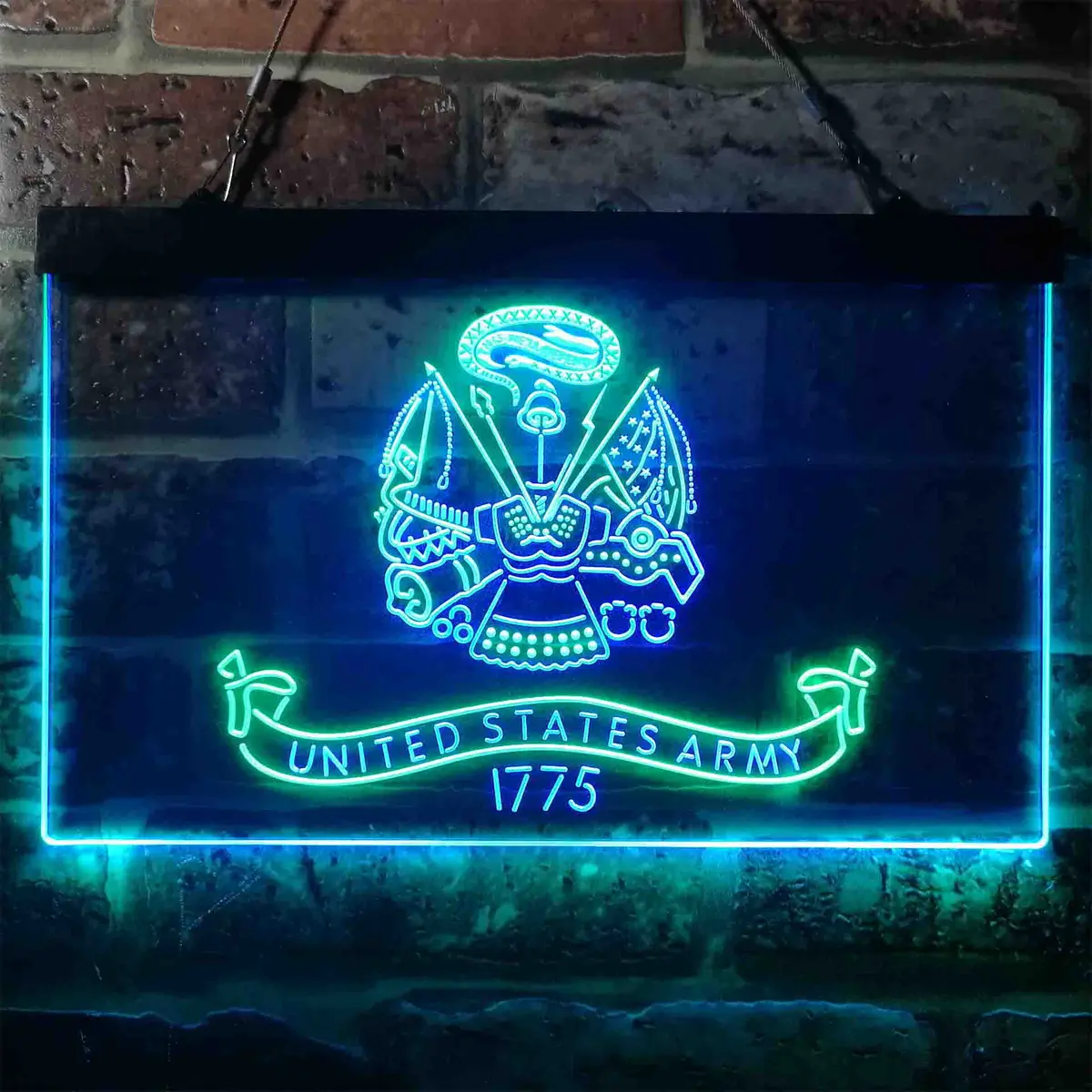 Us Army 1775 Badge Military Neon-Like Led Sign 4