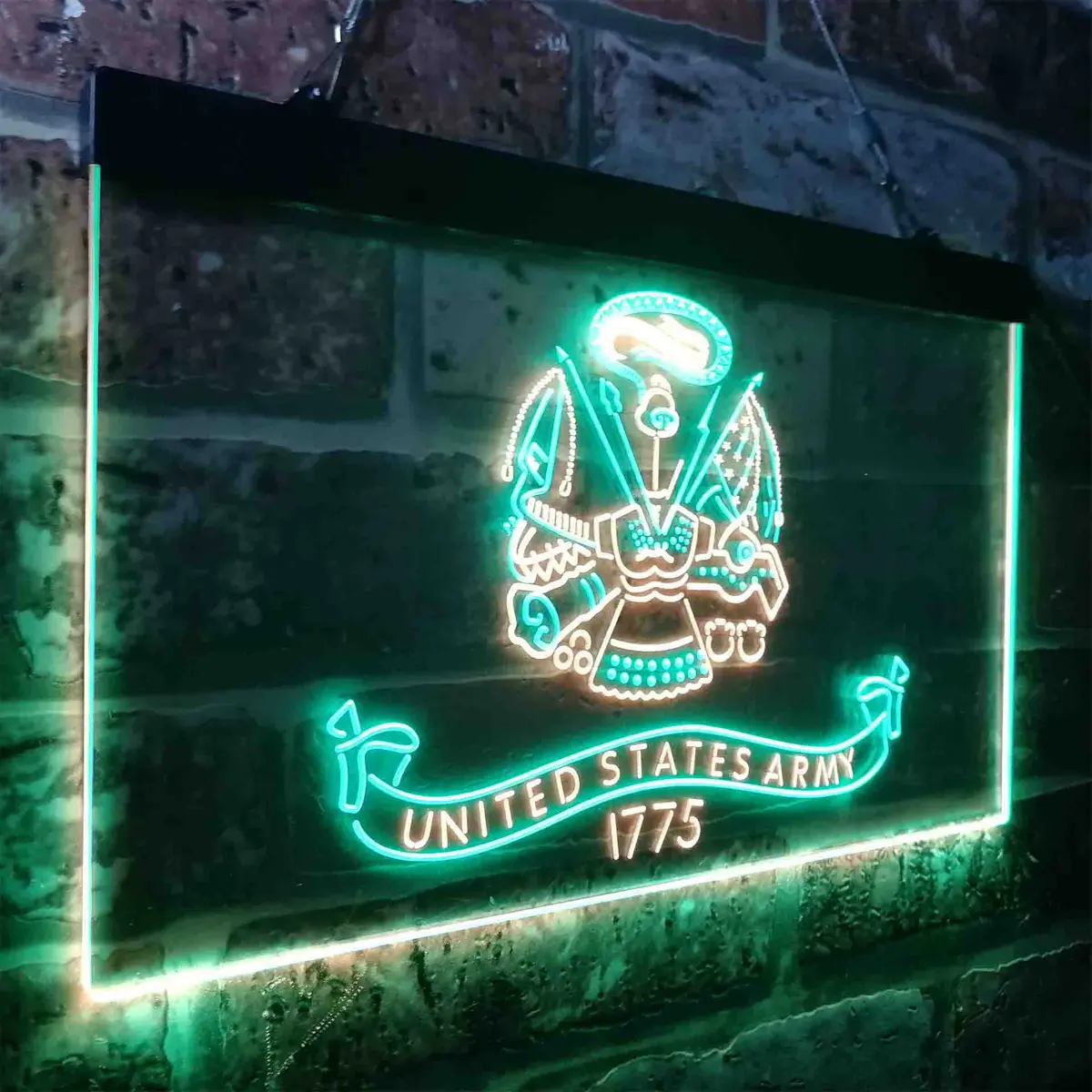 Us Army 1775 Badge Military Neon-Like Led Sign 16