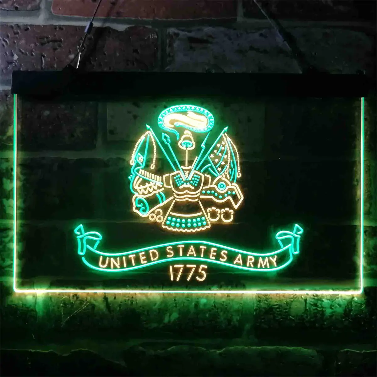 Us Army 1775 Badge Military Neon-Like Led Sign 3