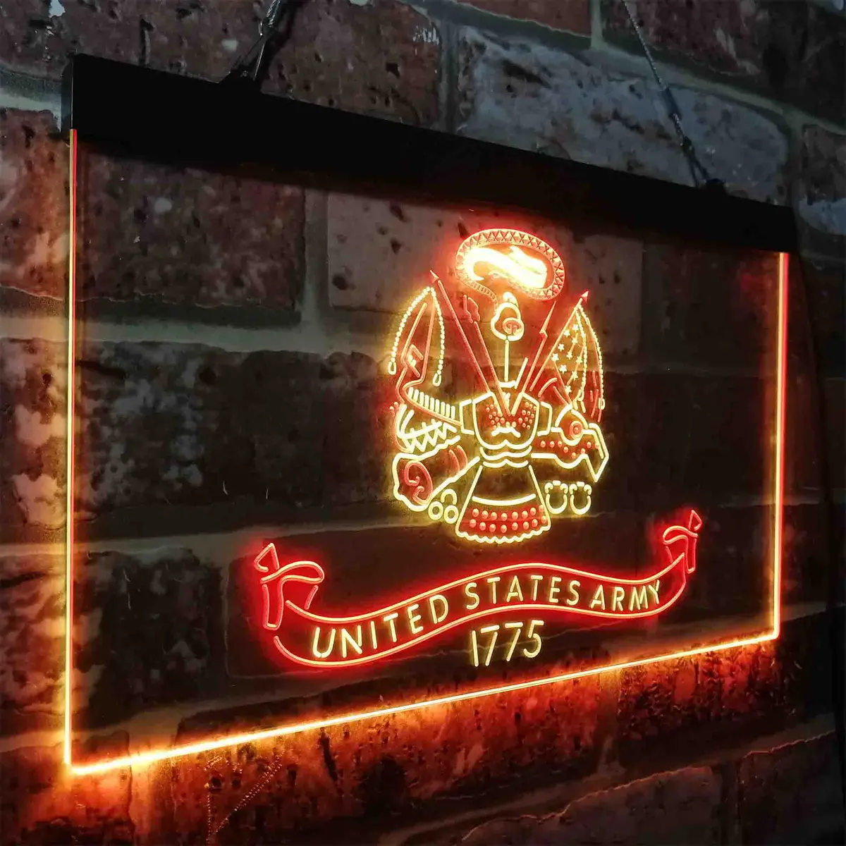 Us Army 1775 Badge Military Neon-Like Led Sign 14