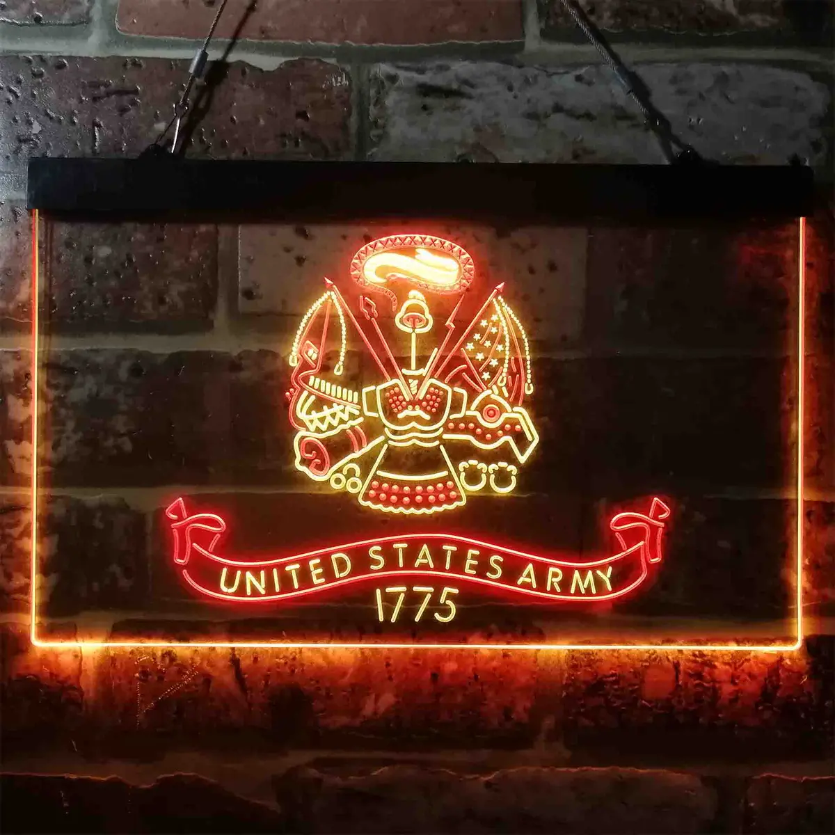 Us Army 1775 Badge Military Neon-Like Led Sign 1