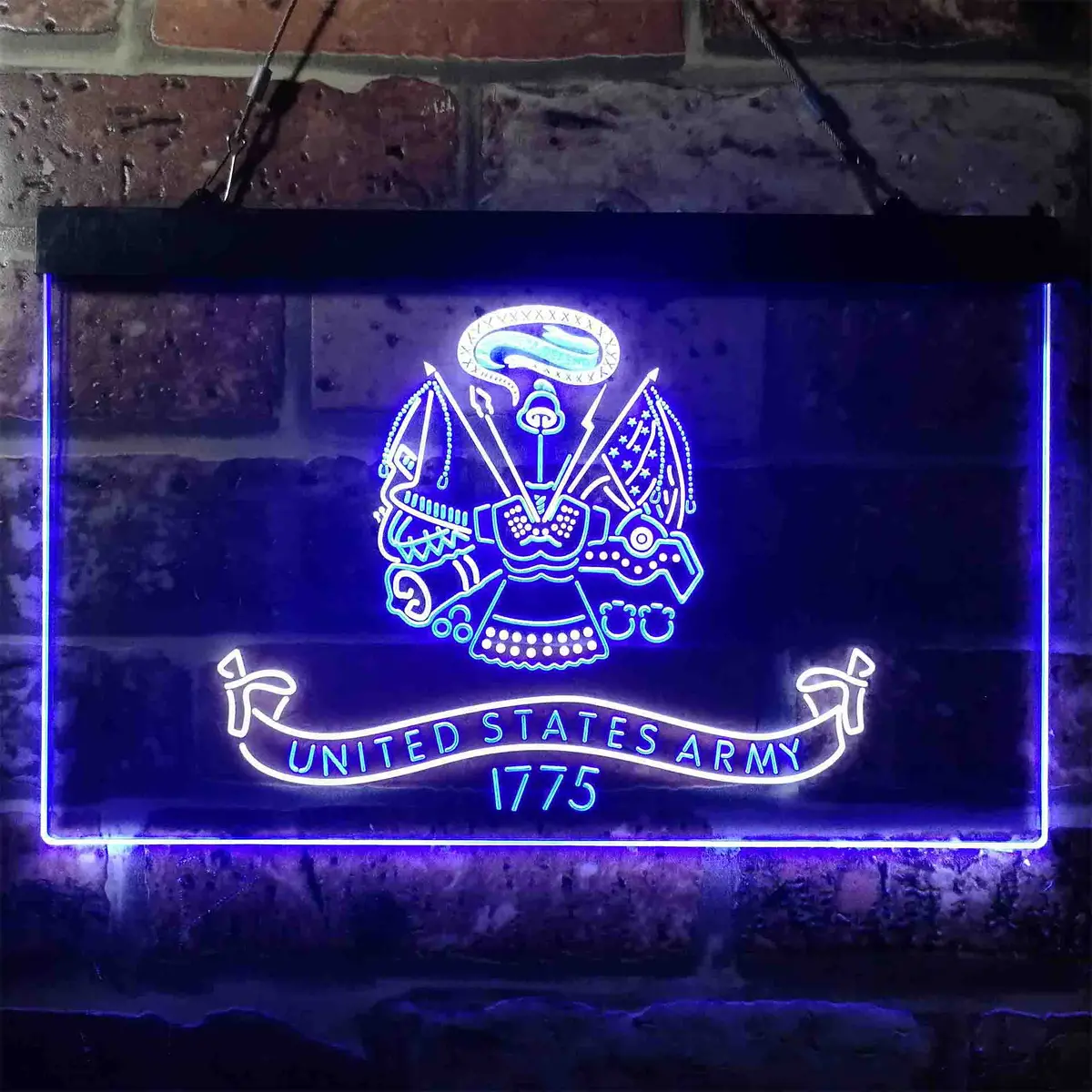 Us Army 1775 Badge Military Neon-Like Led Sign 7