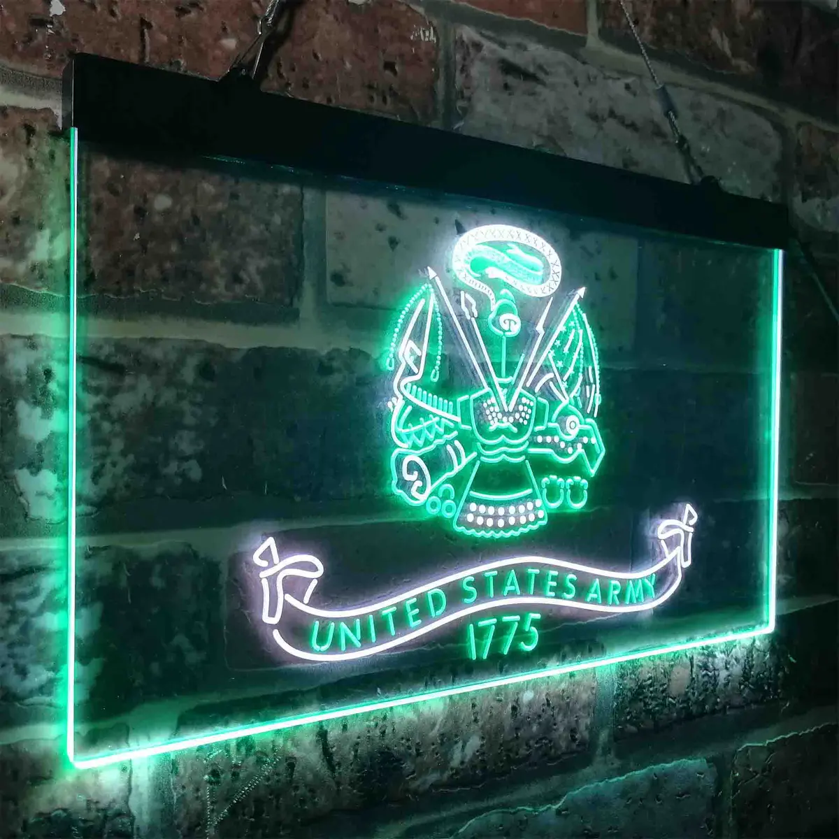 Us Army 1775 Badge Military Neon-Like Led Sign 22