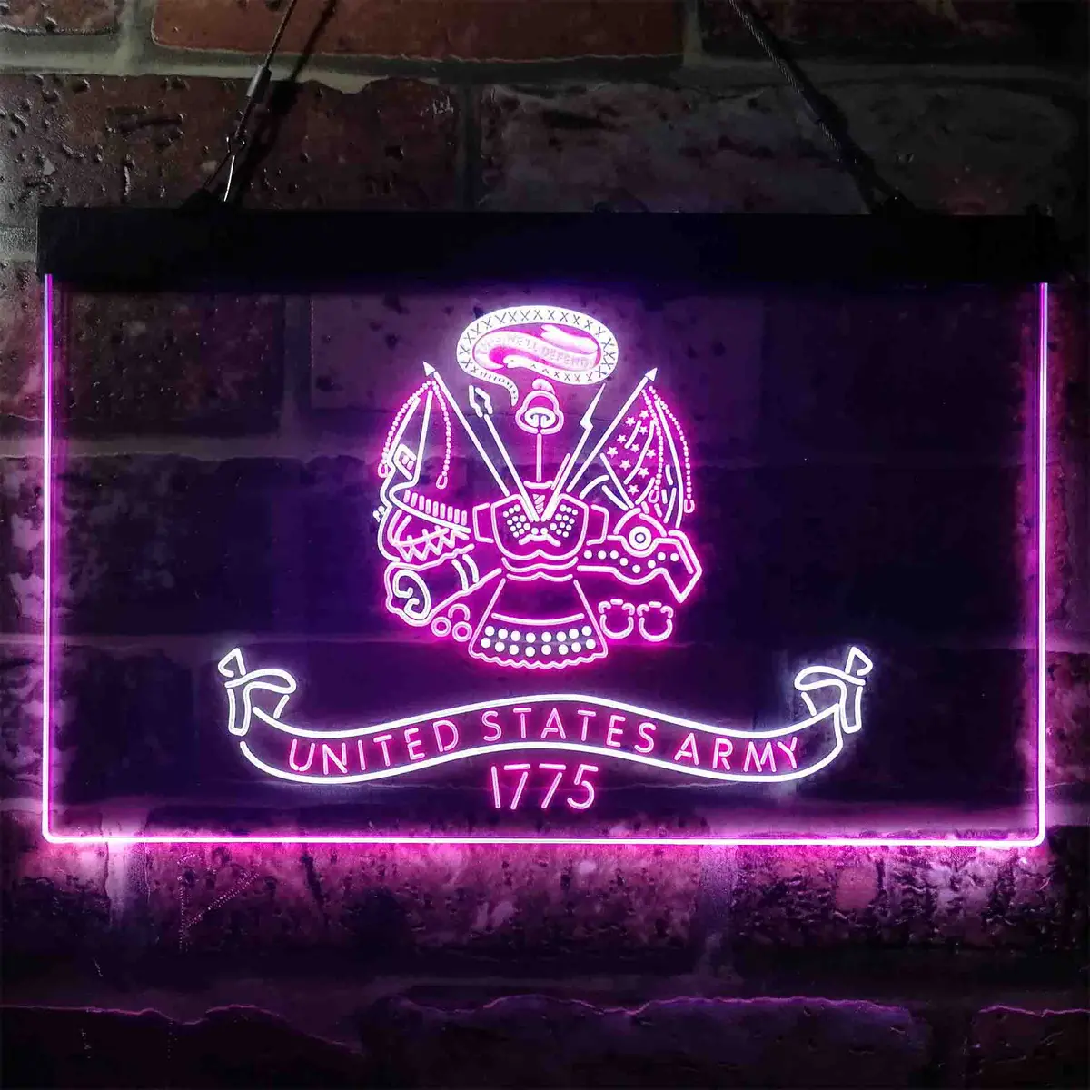 Us Army 1775 Badge Military Neon-Like Led Sign 5