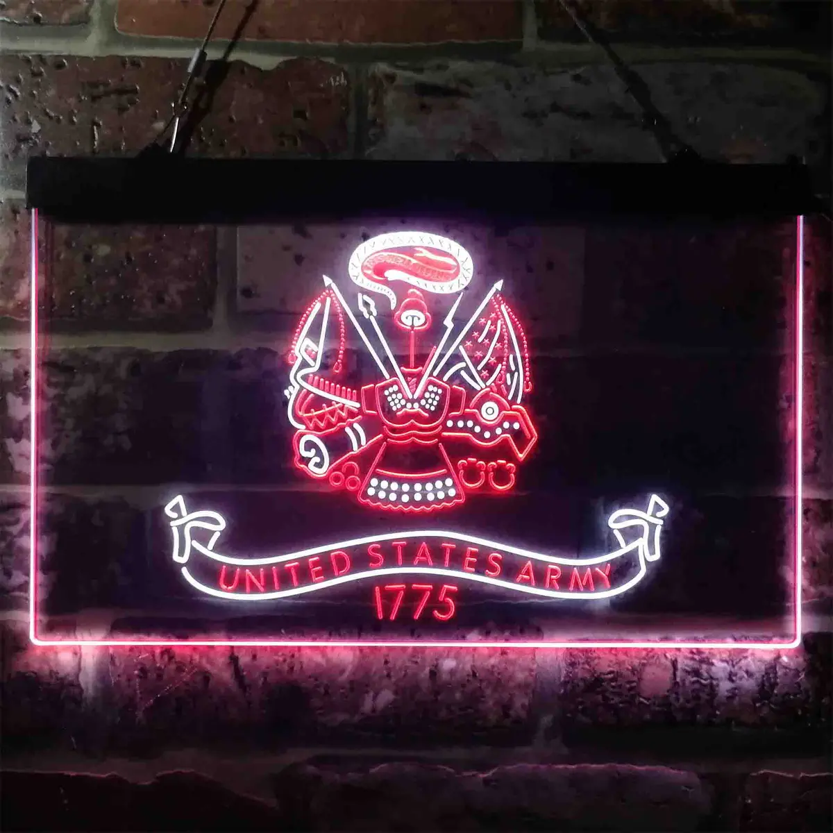 Us Army 1775 Badge Military Neon-Like Led Sign 10