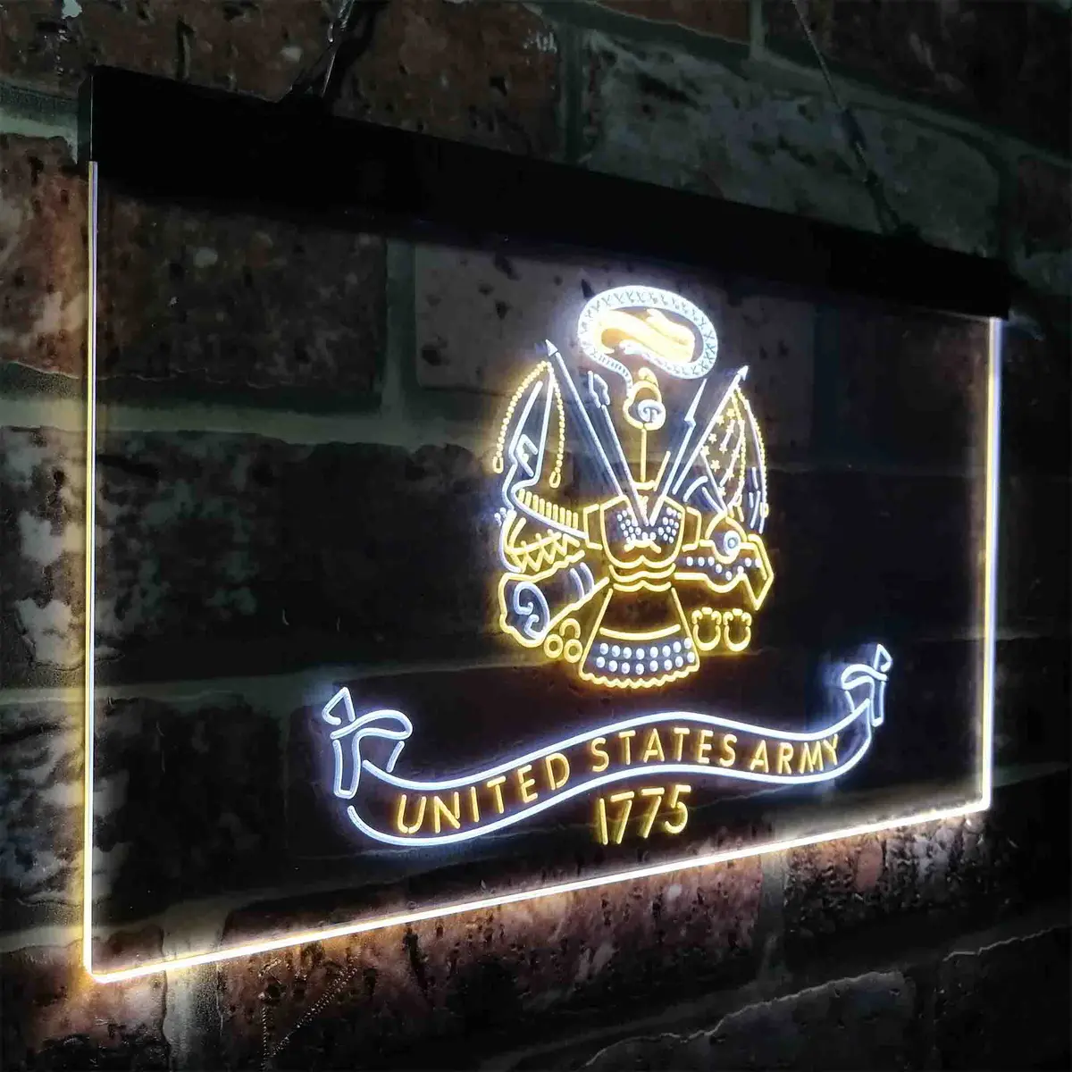 Us Army 1775 Badge Military Neon-Like Led Sign 21