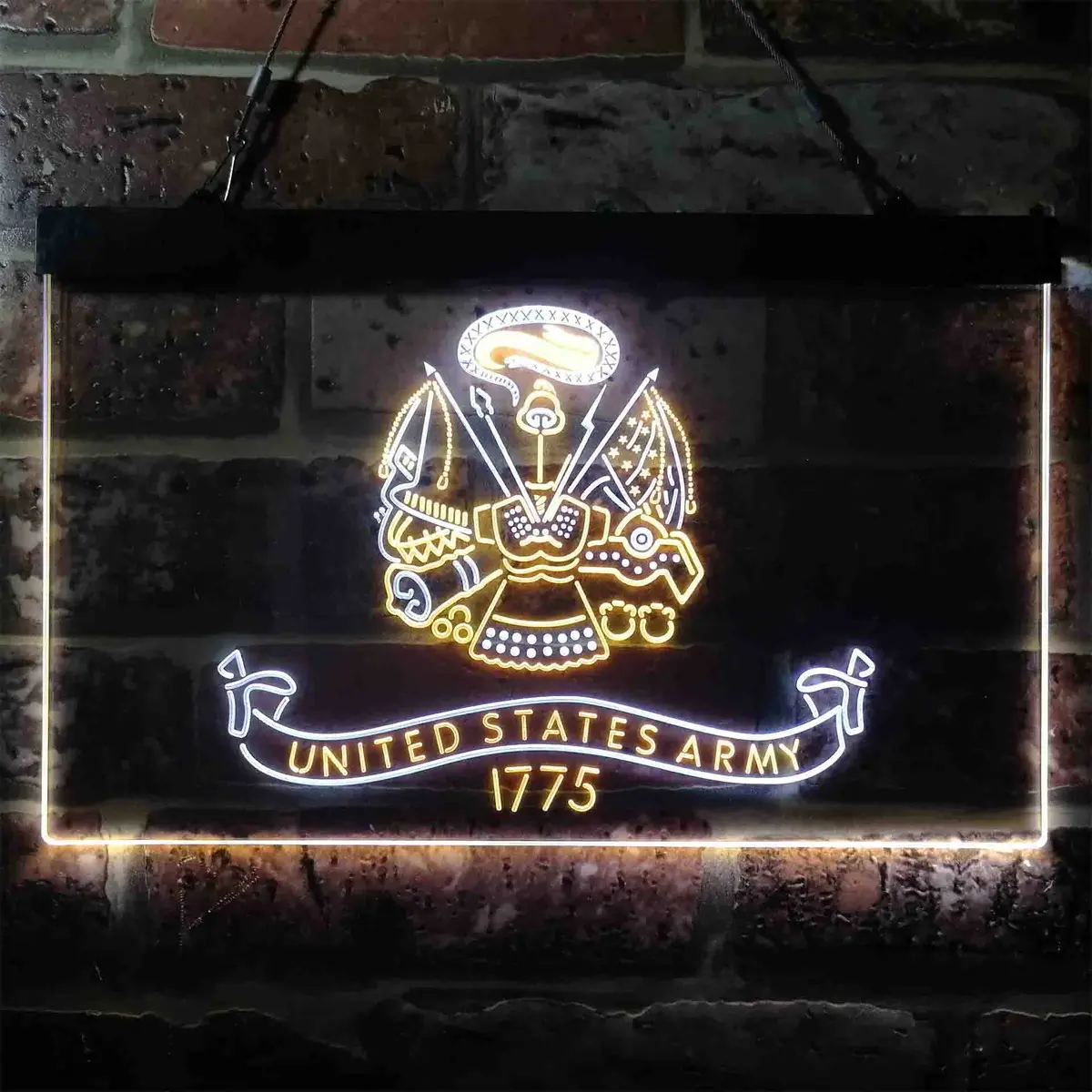Us Army 1775 Badge Military Neon-Like Led Sign 8