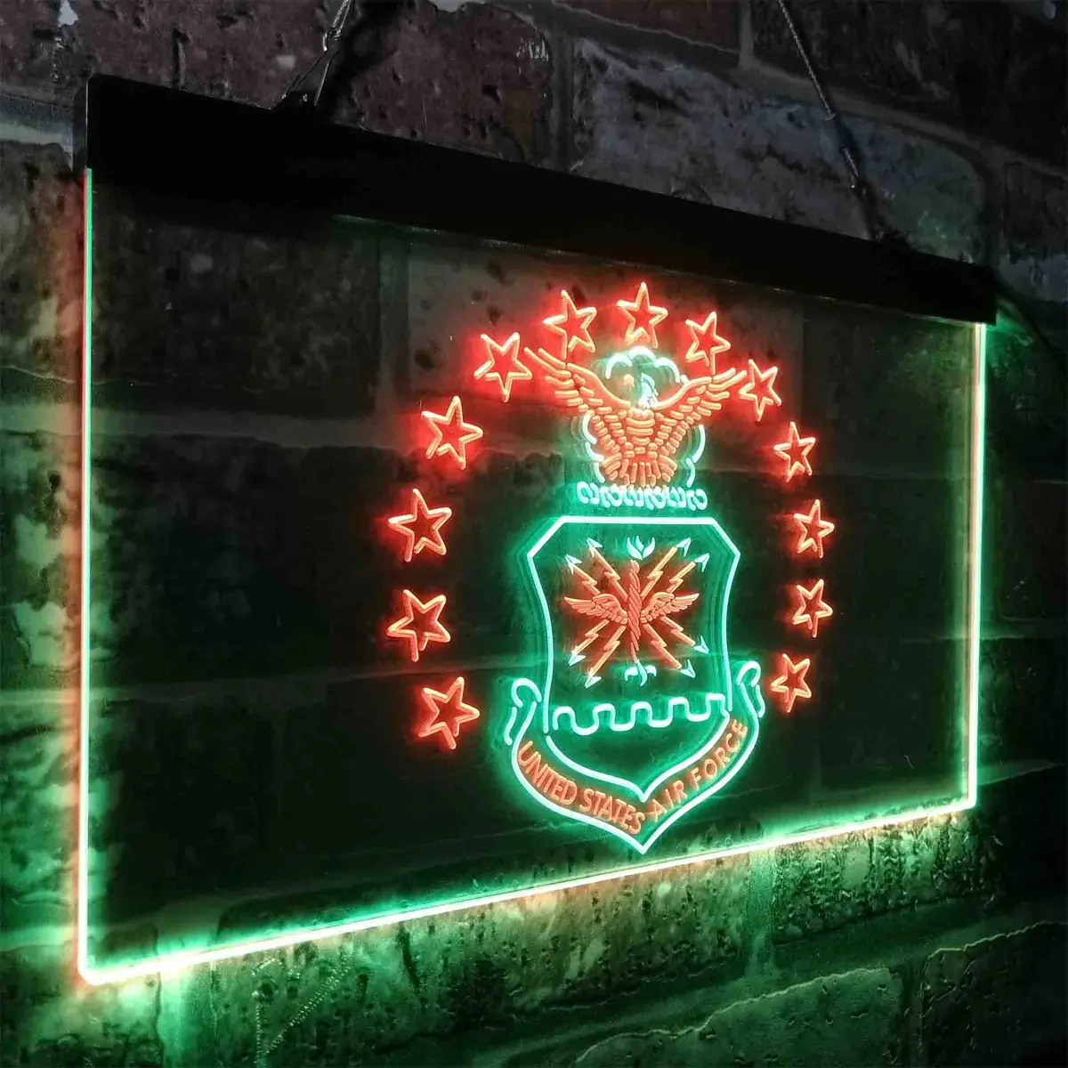 Us Air Force Eagle Badge Neon-Like Led Sign 22