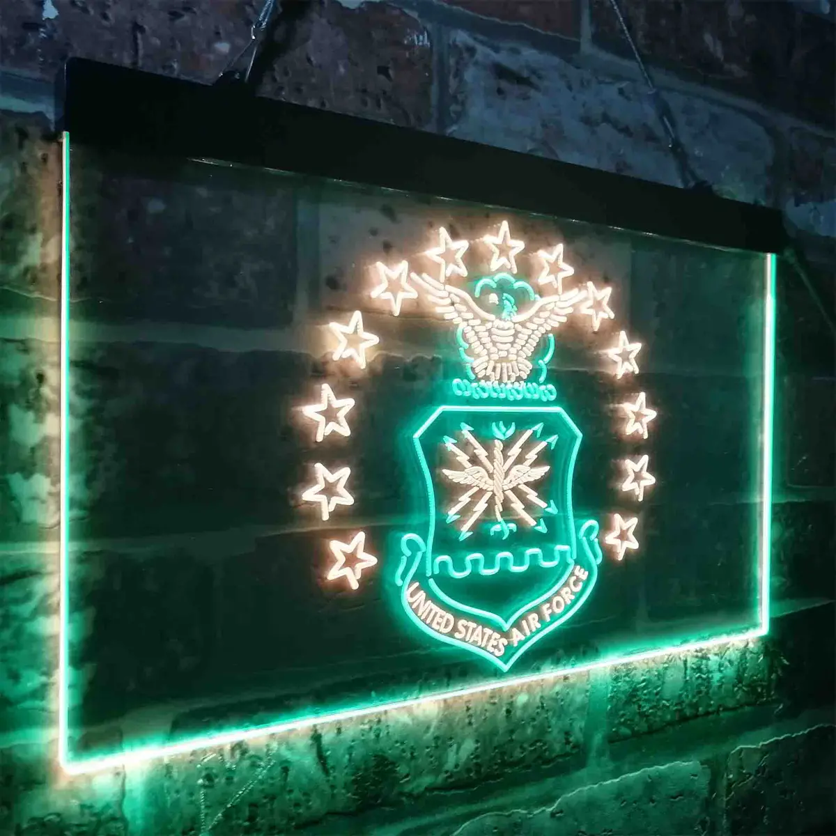 Us Air Force Eagle Badge Neon-Like Led Sign 15