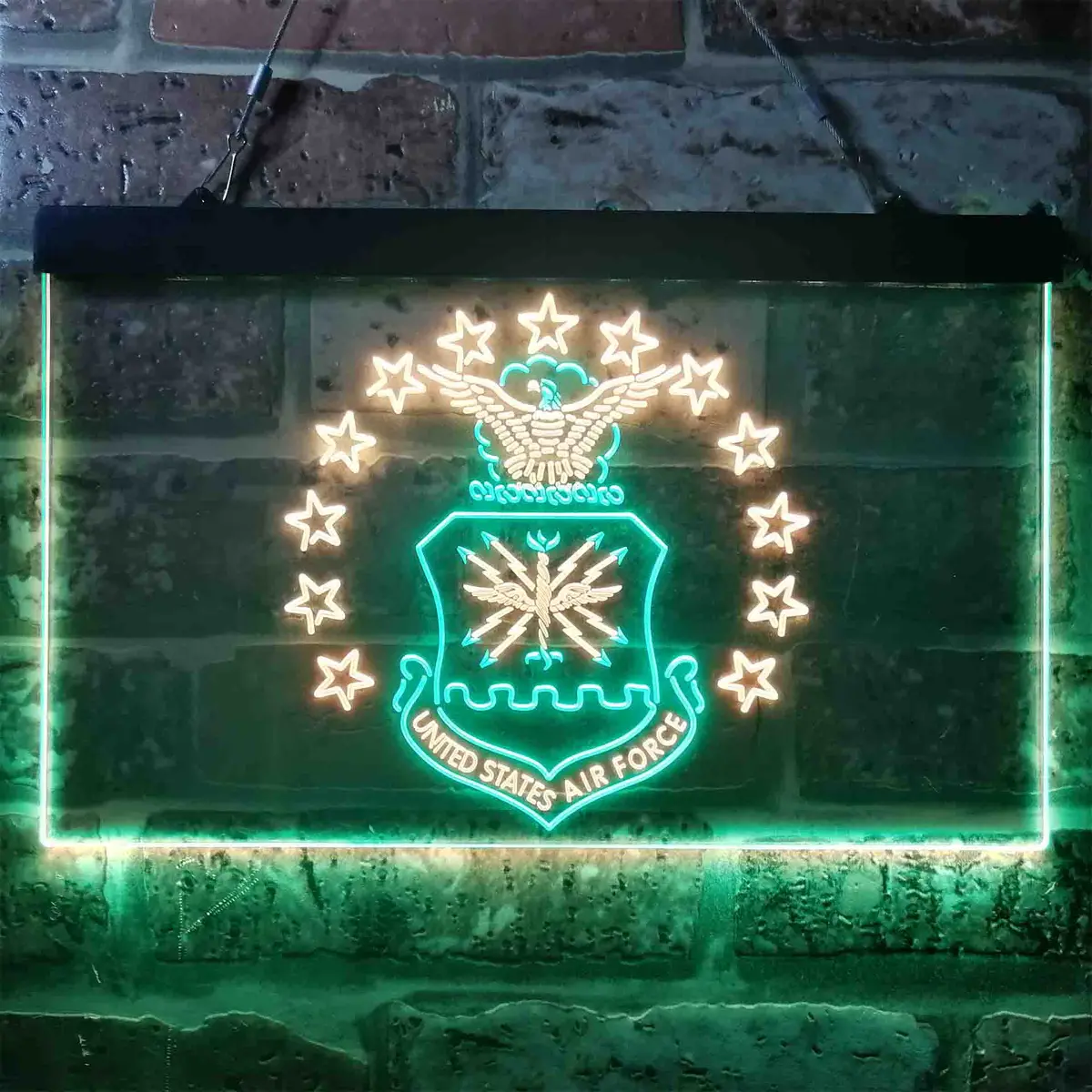 Us Air Force Eagle Badge Neon-Like Led Sign 2