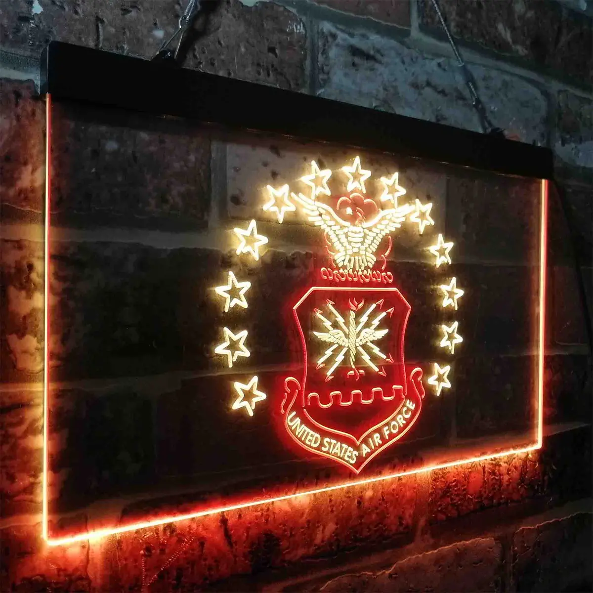 Us Air Force Eagle Badge Neon-Like Led Sign 21