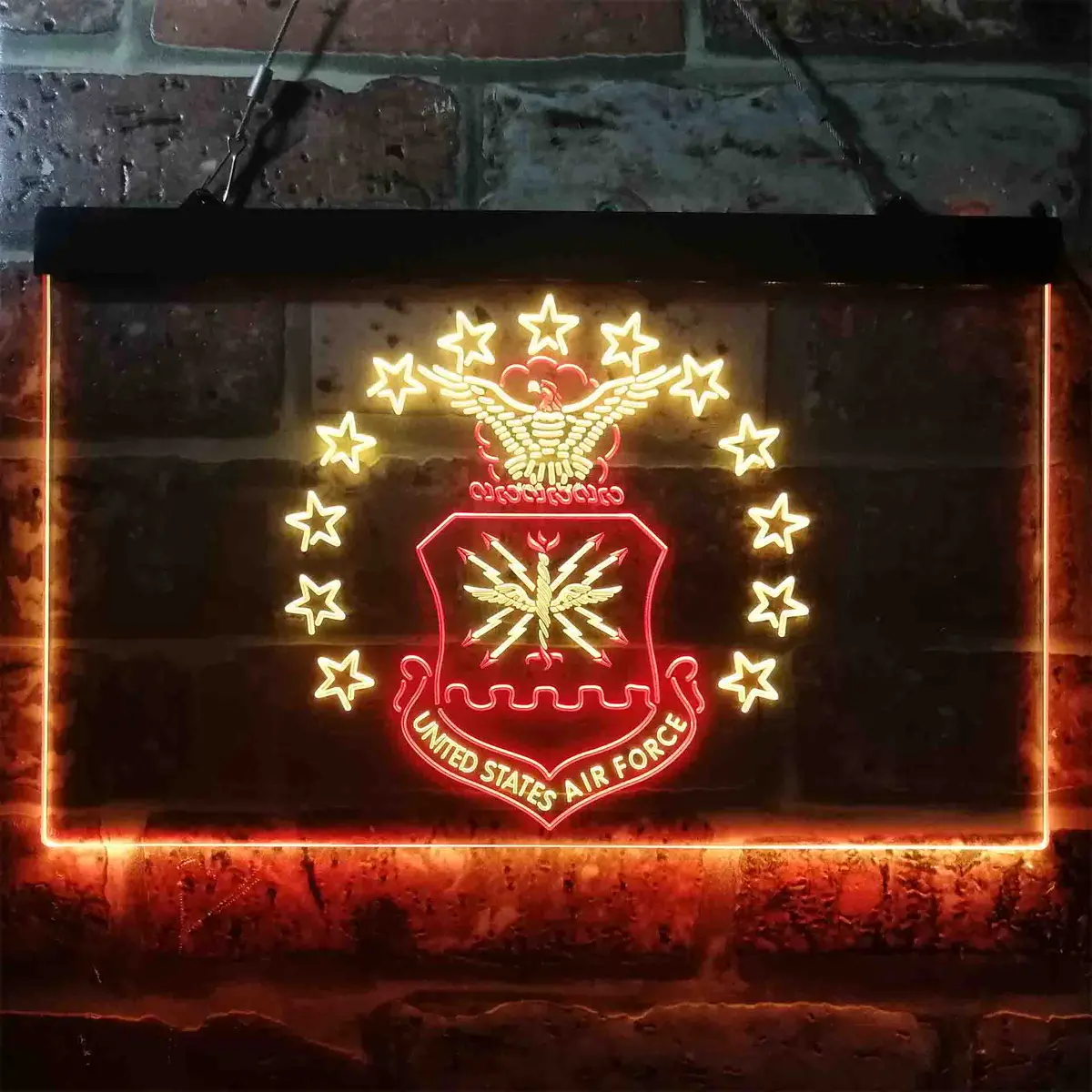 Us Air Force Eagle Badge Neon-Like Led Sign 8