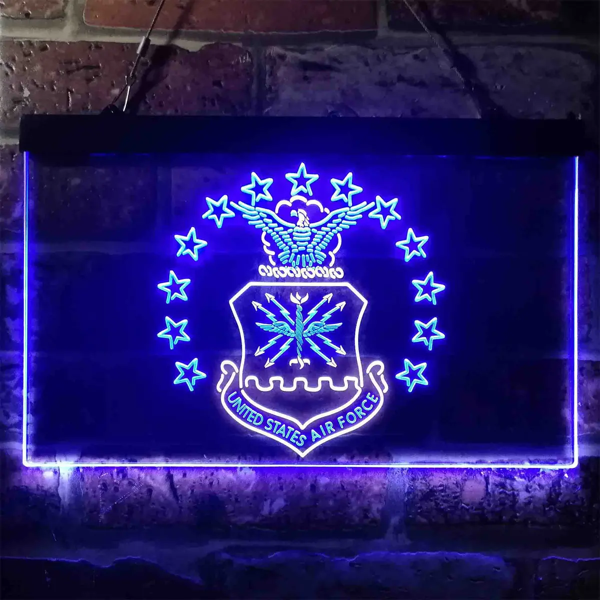 Us Air Force Eagle Badge Neon-Like Led Sign 4