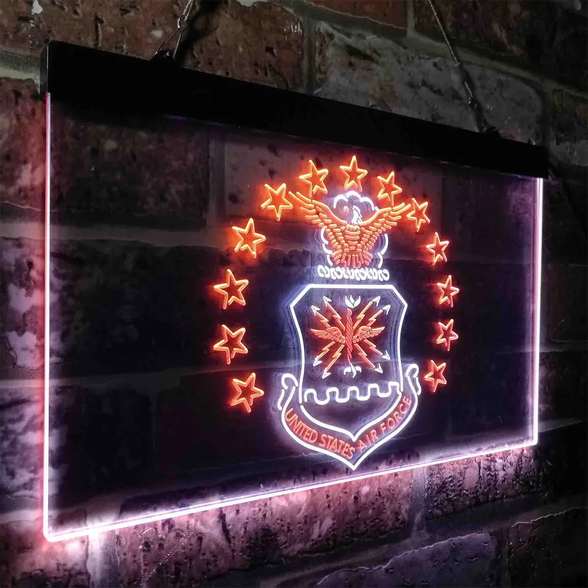 Us Air Force Eagle Badge Neon-Like Led Sign 26