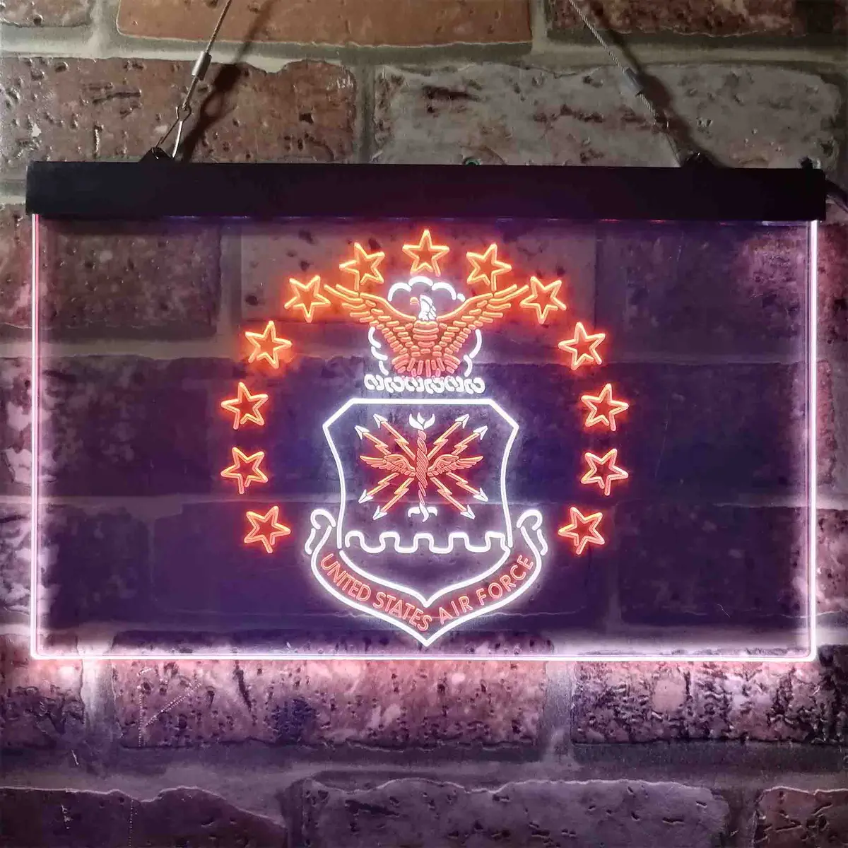 Us Air Force Eagle Badge Neon-Like Led Sign 13