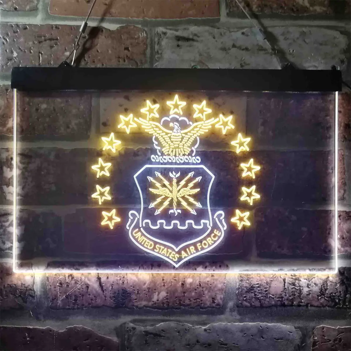 Us Air Force Eagle Badge Neon-Like Led Sign 11