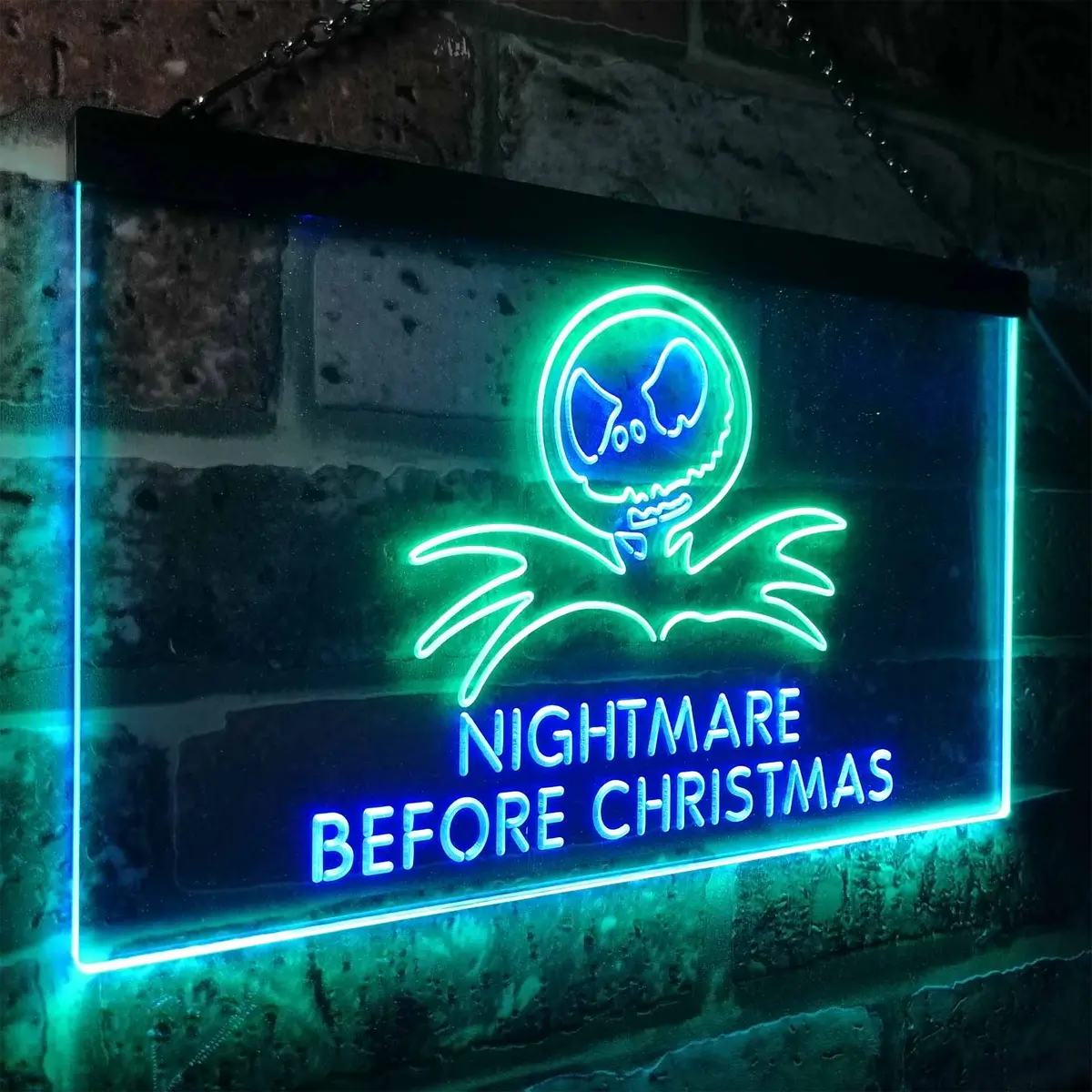 Nightmare Before Christmas Halloween Wall Decor Neon Led Sign 14