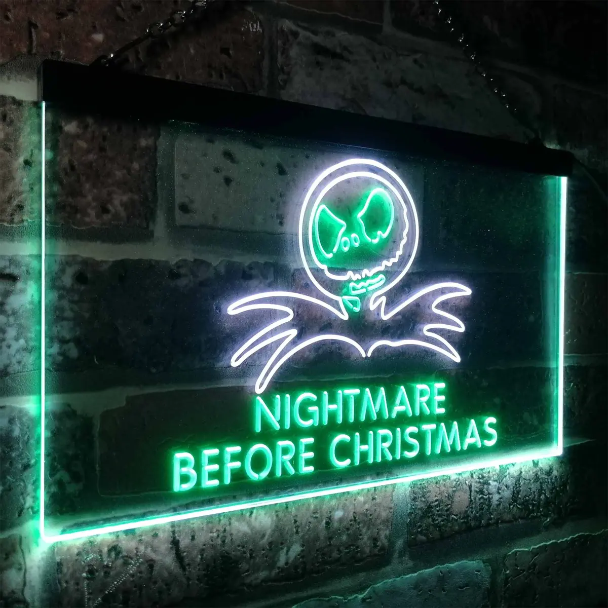 Nightmare Before Christmas Halloween Wall Decor Neon Led Sign 22